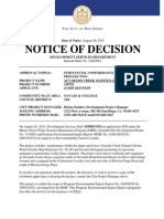 PTS 228729- Alvarado Creek Mant. Notice of Decision