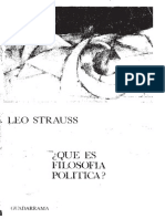 Leo-Strauss - Qué-Es-Filosofia-Politica, Guadarrama, Madrid, 1970