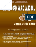 Power Ponit Proceso Ordinario Laboral