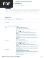Currículo Lattes