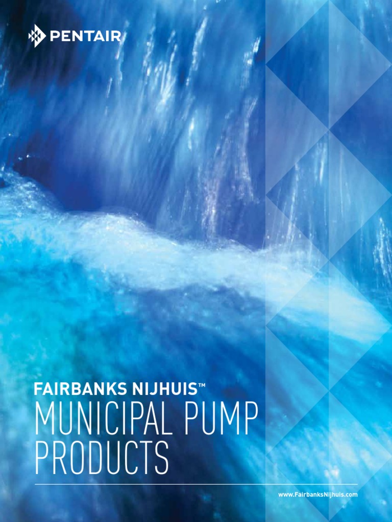 Fairbanks Nijhuis Municipal Pump Products | PDF | Pumping Station | Pump