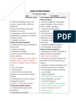 Ensino Fundamental 2 - Língua Portuguesa