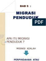 Bab 9 Migrasi Penduduk