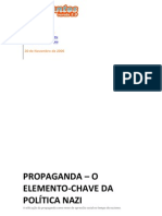 Propaganda - o Elemento-Chave Da Política Nazi