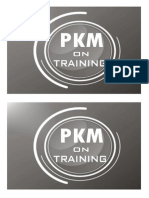 Desain Q Card PKM on Training