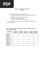 Worksheets Virtual Lab The Cell Cycle And Cancer Worksheet Answers cell cycle and cancer lab mitosis the worksheet doc