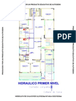 Planta de Instalaciones Hidricas en Edificio