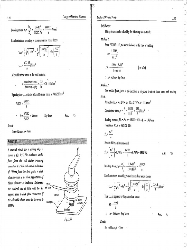 Design of Machine Elements Part 2 | PDF | Technology & Engineering