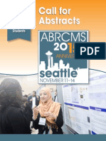 ABRCMS Call For Abstracts 2015