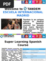 Spanish Classes Online