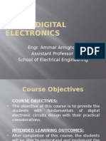 Ee-301 Digital Electronics: Engr. Ammar Armghan Assistant Professor School of Electrical Engineering