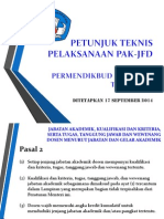 JUKNIS PELAKSANAAN PAK JFD PERMENDIKBUD 92 2014 Update 6 Des 2014 PDF