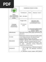Download Spo Pemberian Terapi Nutrisi by Diana Wahyuningrum Subadi SN278003648 doc pdf
