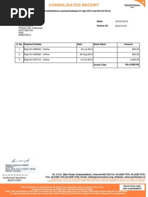 Receipt