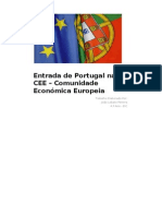 Entrada de Portugal Na CEE – Comunidade Económica