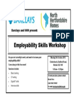 Employability Skills Workshop: Barclays and NHH Present