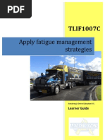 Download TLIF1007C - Apply Fatigue Management Strategies - Learner Guide by romerofred SN27804996 doc pdf