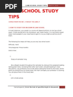 Download Law School Study Tips by Hanna Mapandi SN27805224 doc pdf