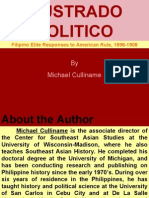 By Michael Culliname: Filipino Elite Responses To American Rule, 1898-1908