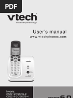 Download Users Manual Vtech CS6219 by Los Alebrijes SN27806668 doc pdf
