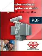 Catalogo Transformadores en Aceite