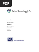 Download Internship Report on LESCO  by Muhammad Abuzar SN27807402 doc pdf