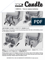 Bearbrick Candle Manual