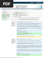 Direito Administrativo - Avaliação Final