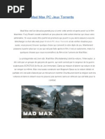 Download Madmax Pc Jeux Torrents by Mad Max PC Jeux Torrents SN278084503 doc pdf
