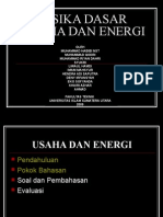 Usaha Dan Energi