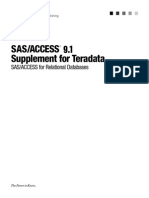 Supplement for Teradata