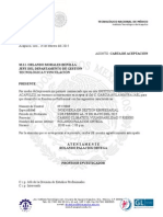 Carta de Aceptacion Residencias