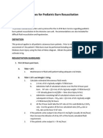 fluid resucitation for pediatric