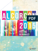 ProgramaFiestas 2015 Alcorcon 