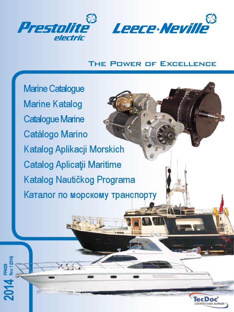 Tender Starter Marine Catalogue PDF Rectifier Direct Current