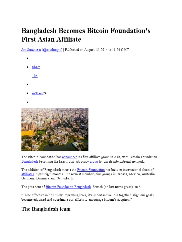 Bangladesh Bitcoin Foundation PDF Bitcoin Bangladesh