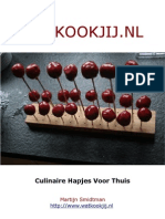 Kookboek - Handige Basisrecepturen en Unieke Hapjes Recepten!