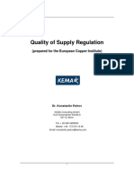 Quality of Supply Regulation Paper