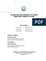 Hybrid Renewable Energy System With Pure Sine Wave Inverter