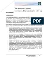 SAM Lectura 6 Presunciones Diversos Aspectos Sobre Los Que Operan