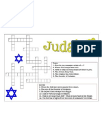 Judaism - Crossword Quiz