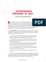 Manifiesto Gastronomia Peruana 2021