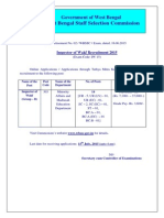 West Bengal Staff Selection Commission