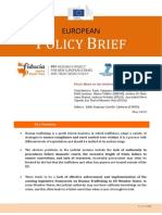 Policy Brief On Human Trafficking