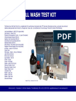 Wall Wash Test Kit