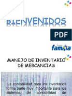 Manejo de Inventario de Mercancias