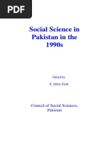 Contemporary Sociology in Pakistan