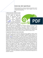 Diferencias Del OpenSuse