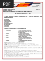7ano Exercicio Platelmintos e Nematelmintos