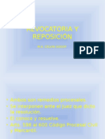 Revocatoria y Reposición Clase 3